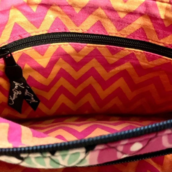 Vera Bradley Ziggy Zinnia Little Hipster Quilted Crossbody - Picture 4 of 4